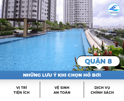Những lưu ý khi lựa chọn hồ bơi khi học bơi ở Quận 8